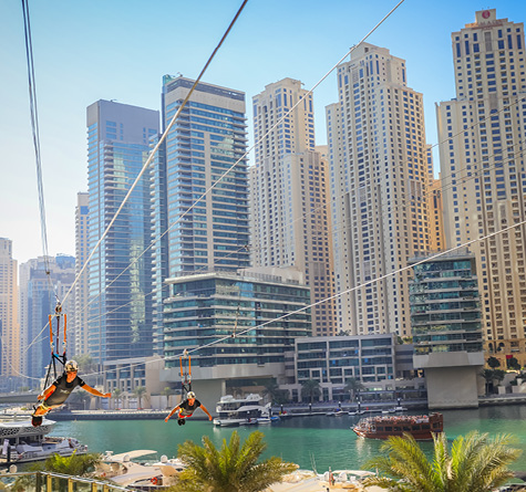 XLine Dubai Marina - Go Ziplining Solo, , medium